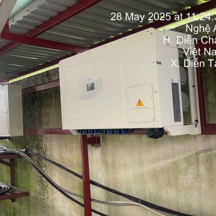 Lắp đặt biến tần, Công ty Hanogen lắp đặt hệ thống điện năng lượng mặt trời 300KWP tại Nghệ An