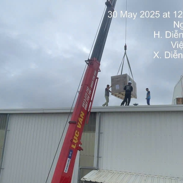 Cẩu pin, Công ty Hanogen lắp đặt hệ thống điện năng lượng mặt trời 300KWP tại Nghệ An