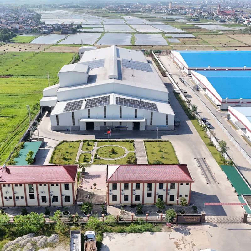 Hoàn công, Công ty Hanogen lắp đặt hệ thống điện năng lượng mặt trời 300KWP tại Nghệ An