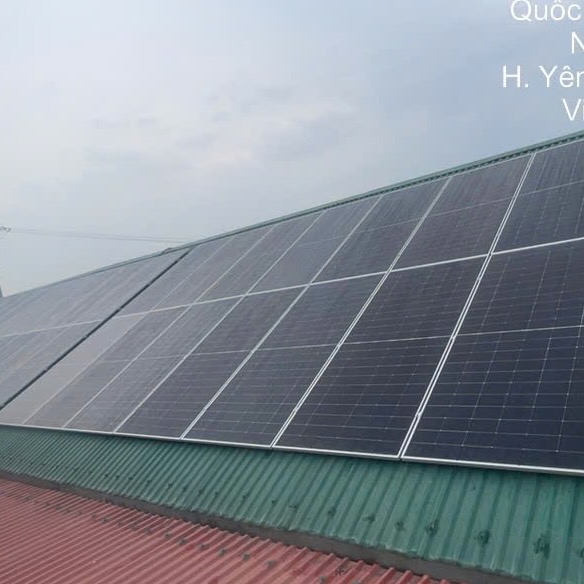 Công ty Hanogen lắp đặt hệ thống điện mặt trời 50kWp cao áp tại Vinh – Nghệ An, mang lại hiệu quả vượt trội