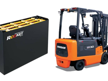 Pin cho xe nâng, xe công suất lớn